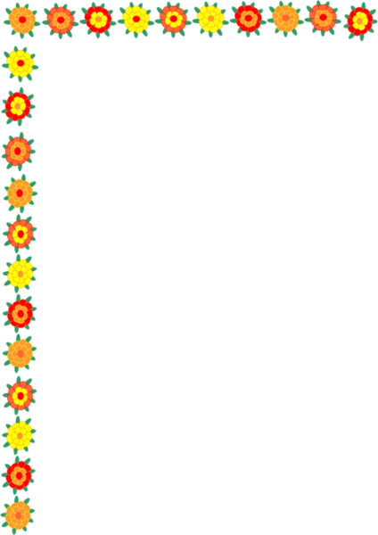 Прозрачные рамки в ворд детские