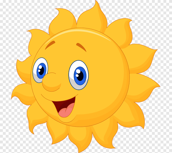 Солнышко улыбается