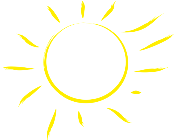 Солнце картинка на прозрачном фоне