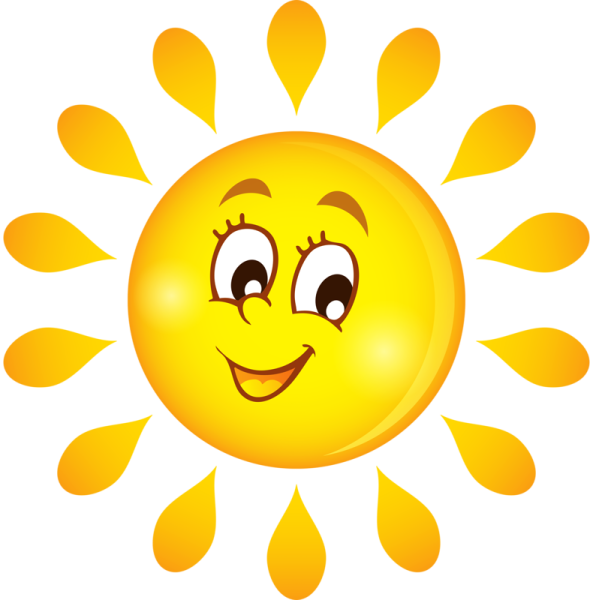 Солнышко улыбается