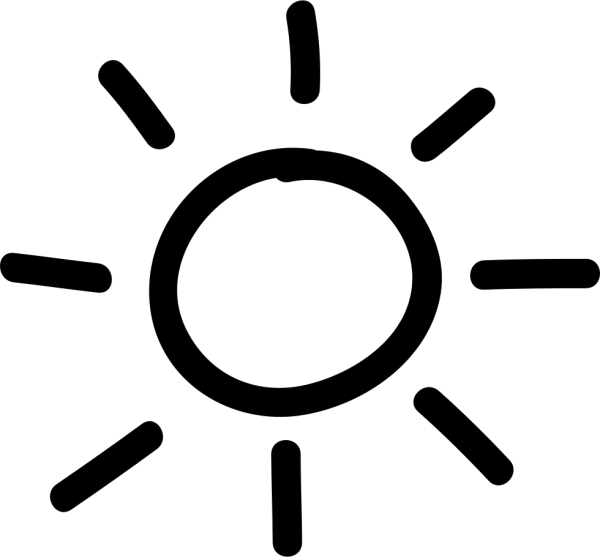 Солнце пиктограмма