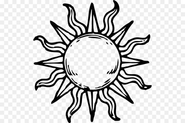 Символическое изображение солнца