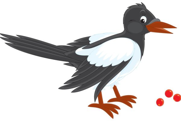 Сорока мультяшный