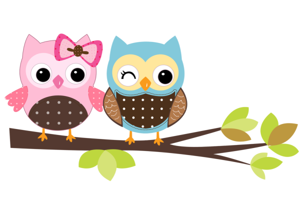 Совушки на веточке