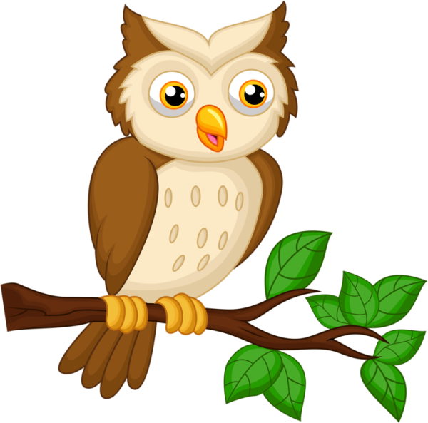 Сова мультяшный