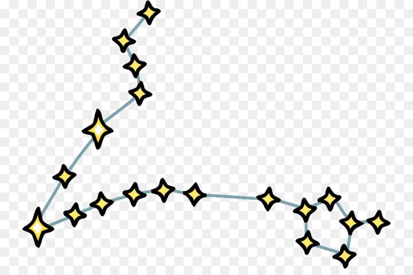 Созвездие рыбы рисунок