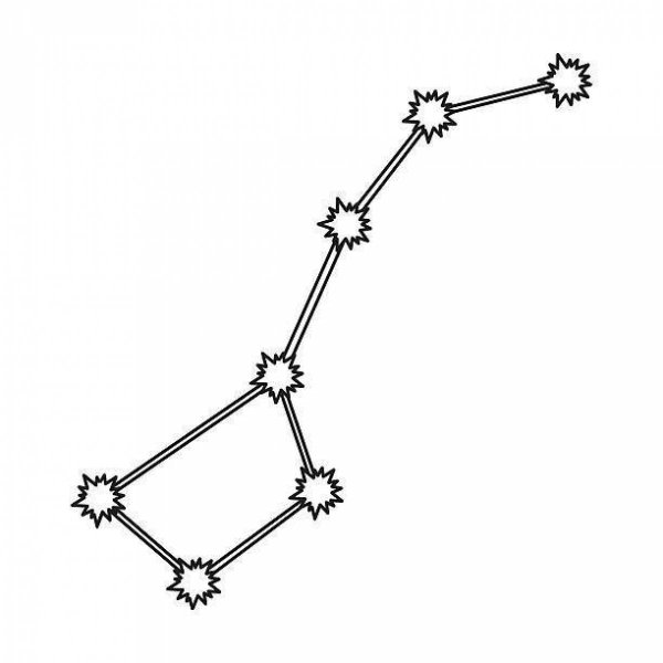 Созвездия контур