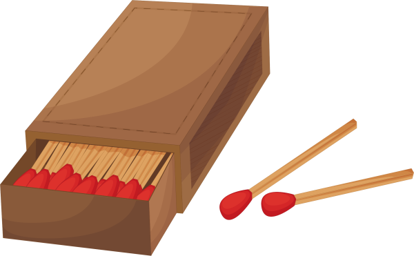 Спички без фона