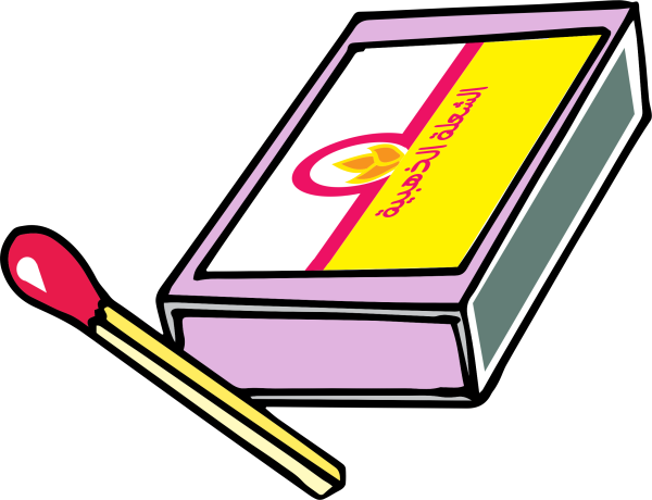 Коробка спичек рисунок