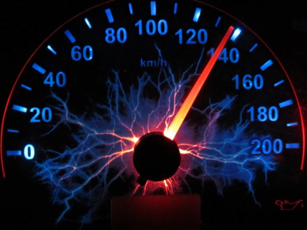 Спидометр автомобиля