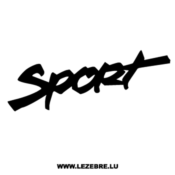 Наклейка Sport