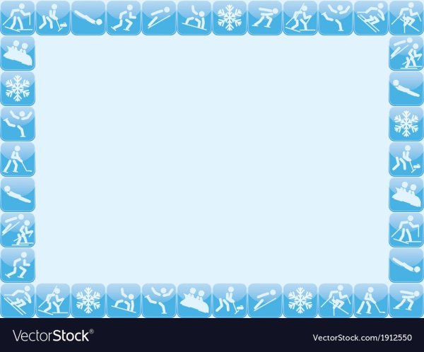 Спортивная рамка для презентации