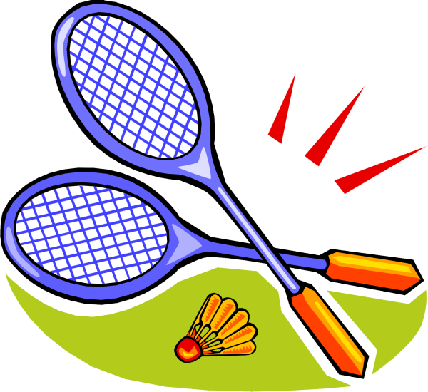 Бадминтонная ракетка рисунок