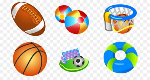 Спортивные атрибуты вектор