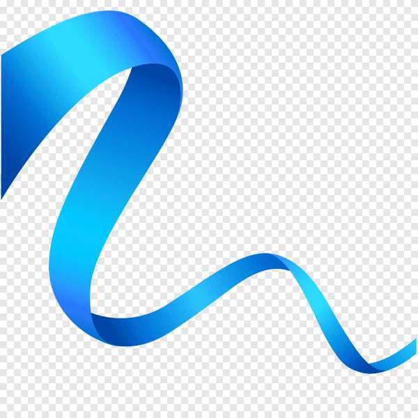 Синяя ленточка