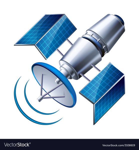Космический Спутник вектор