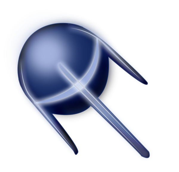 Спутник на прозрачном фоне