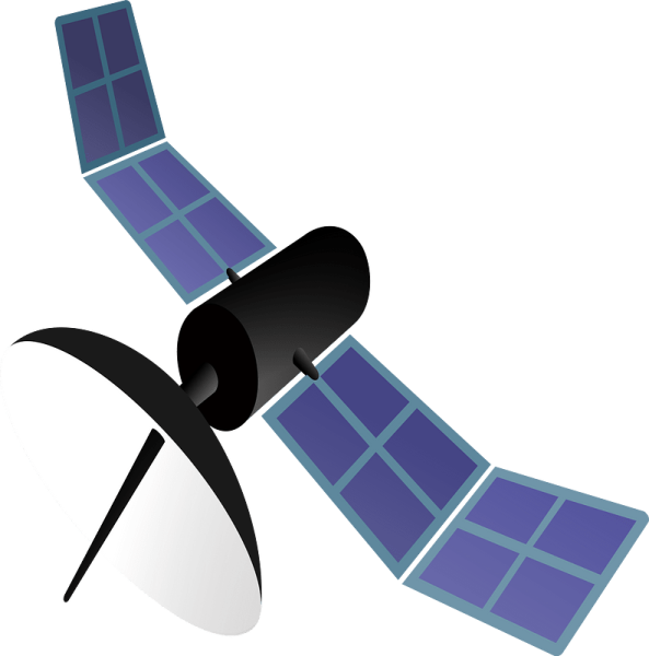 Спутник клипарт на прозрачном фоне