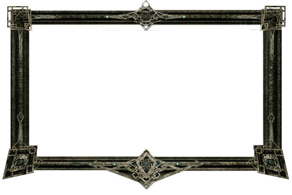 Рамка в стиле средневековья