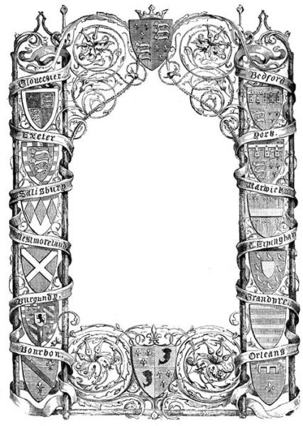 Рамка средневековье