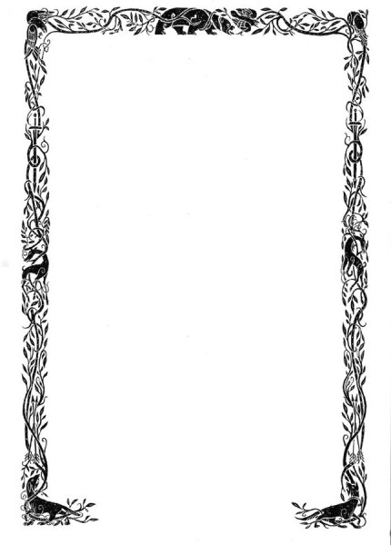 Рамка в средневековом стиле
