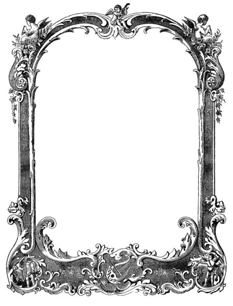 Старинные Винтажные рамки