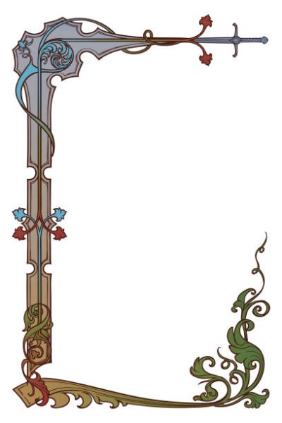 Рамка средневековье