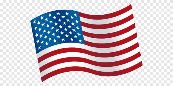 Американский флаг значок