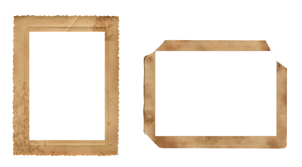 Старая бумажная рамка