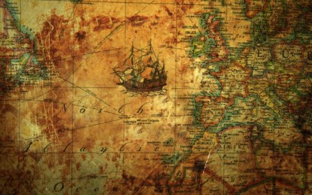 Старая карта картинка