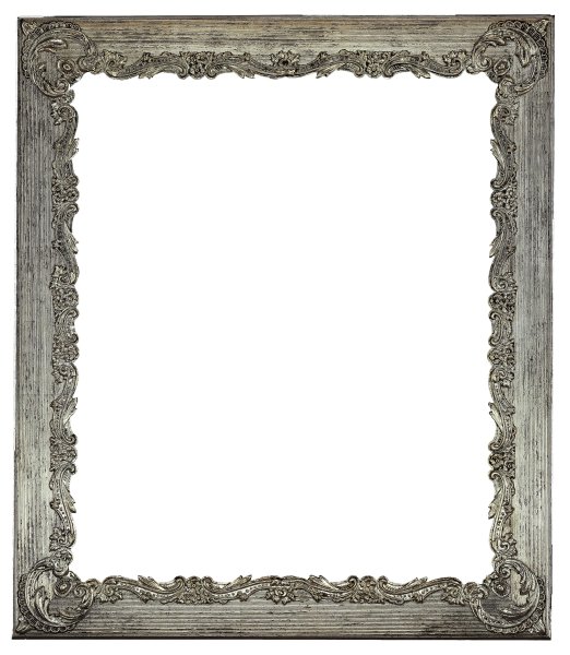 Рамка старинная на прозрачном фоне