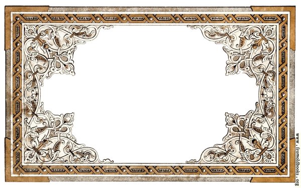 Рамка в винтажном стиле
