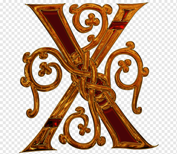 Оттоновский стиль буквица