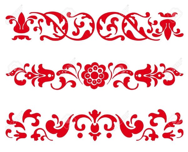 Узоры в русском стиле