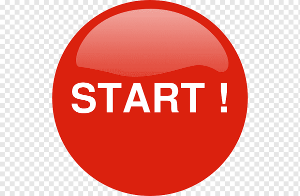 Старт на прозрачном фоне