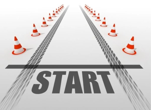 Старт иллюстрация