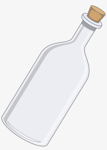 Мультяшная бутылка