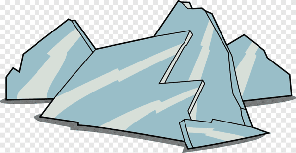 Кусок стекла нарисованный