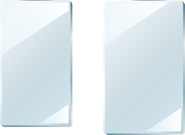 Прозрачное стекло вектор