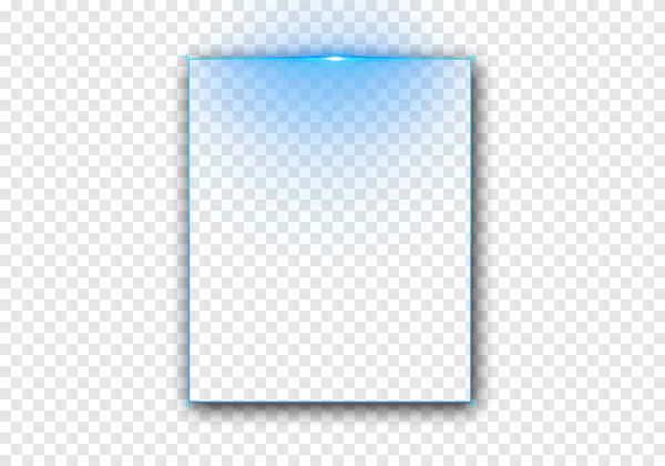 Прозрачный прямоугольник на прозрачном фоне