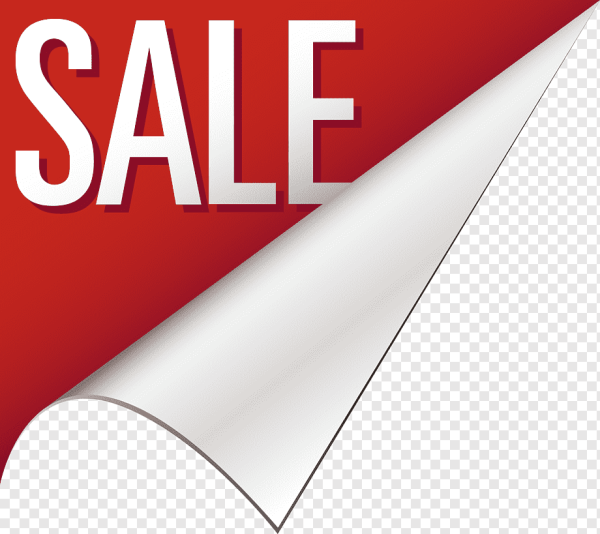 Ярлык скидка на прозрачном фоне