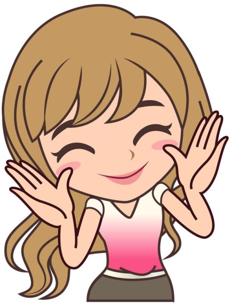 Стикеры для девочек