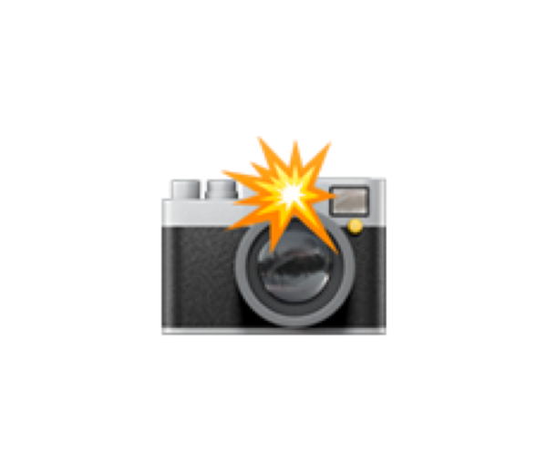 Эмодзи фотоаппарат