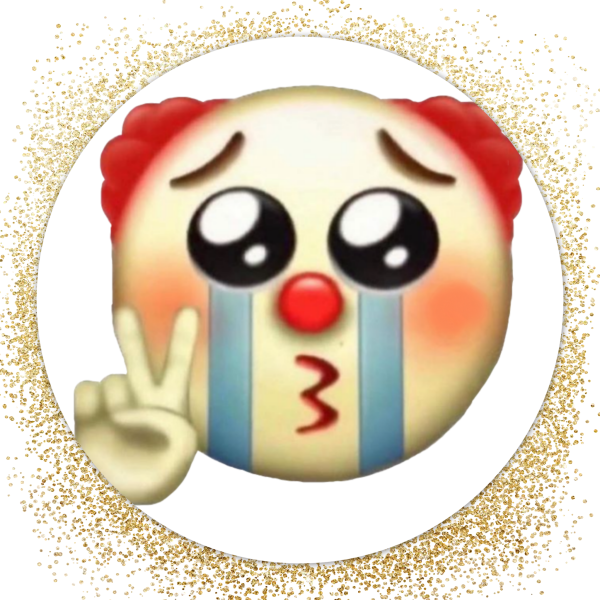 Плачущий клоун ЭМОДЖИ