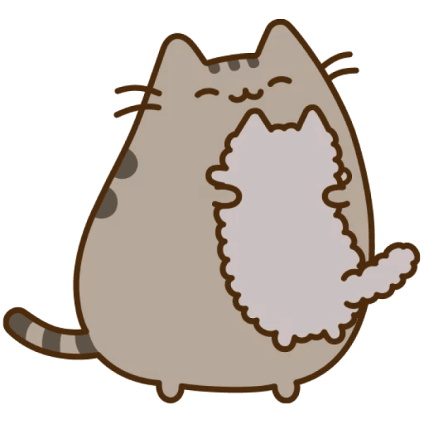 Мультяшные котики Стикеры