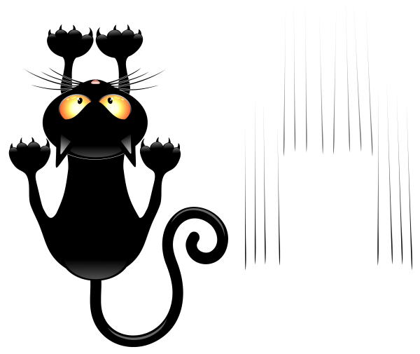 Кошка векторный рисунок