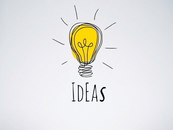 Логотип лампочка идея