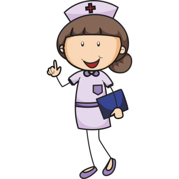 Медсестра рисунок для детей