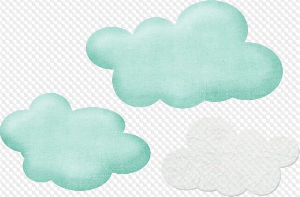 Наклейки облачко