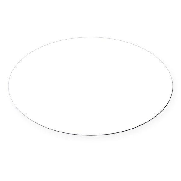 Овал на прозрачном фоне